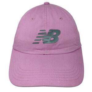 New Balance Snapback Hat Pink One Size Adjustable Outdoor Vent Holes